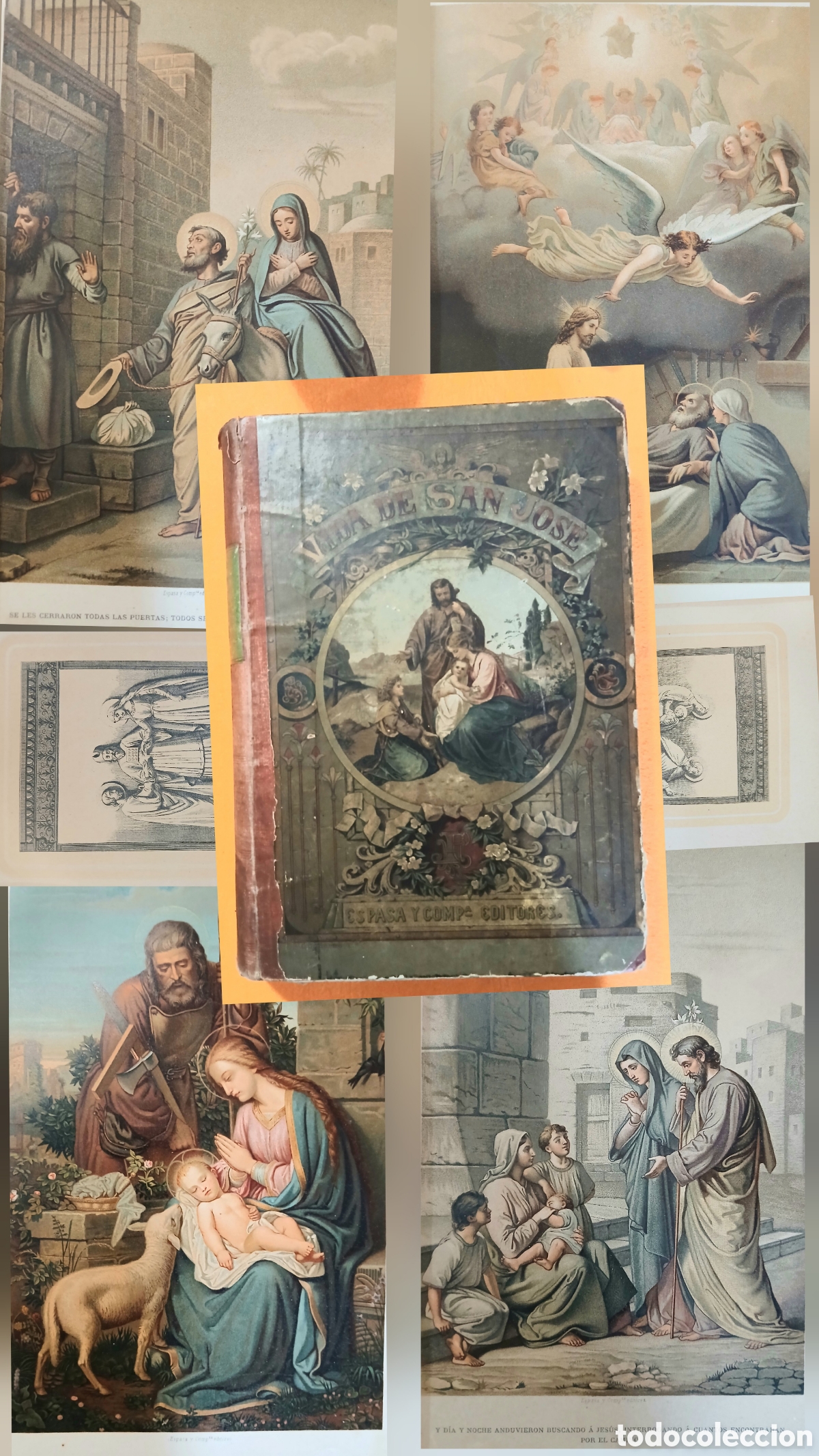 Libri antichi: La vida de San Jos&eacute;, J.Champeau