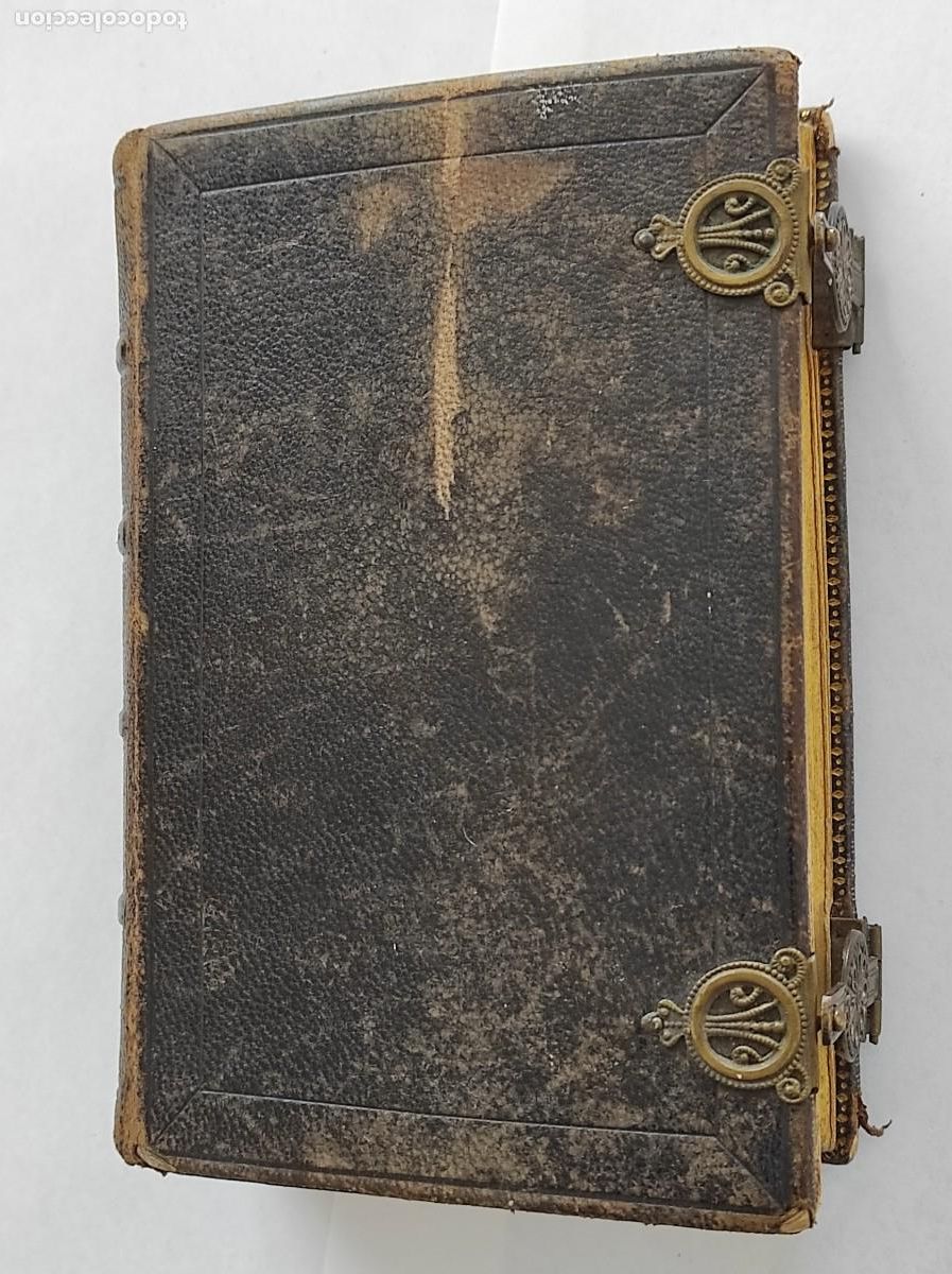 Antiquarische B&uuml;cher: EUCOLOGIO ROMANO O SEA DEVOCIONARIO COMPLETO HISPANO-AMERICANO - A. ZANON, EDITORA A&Ntilde;O 1869