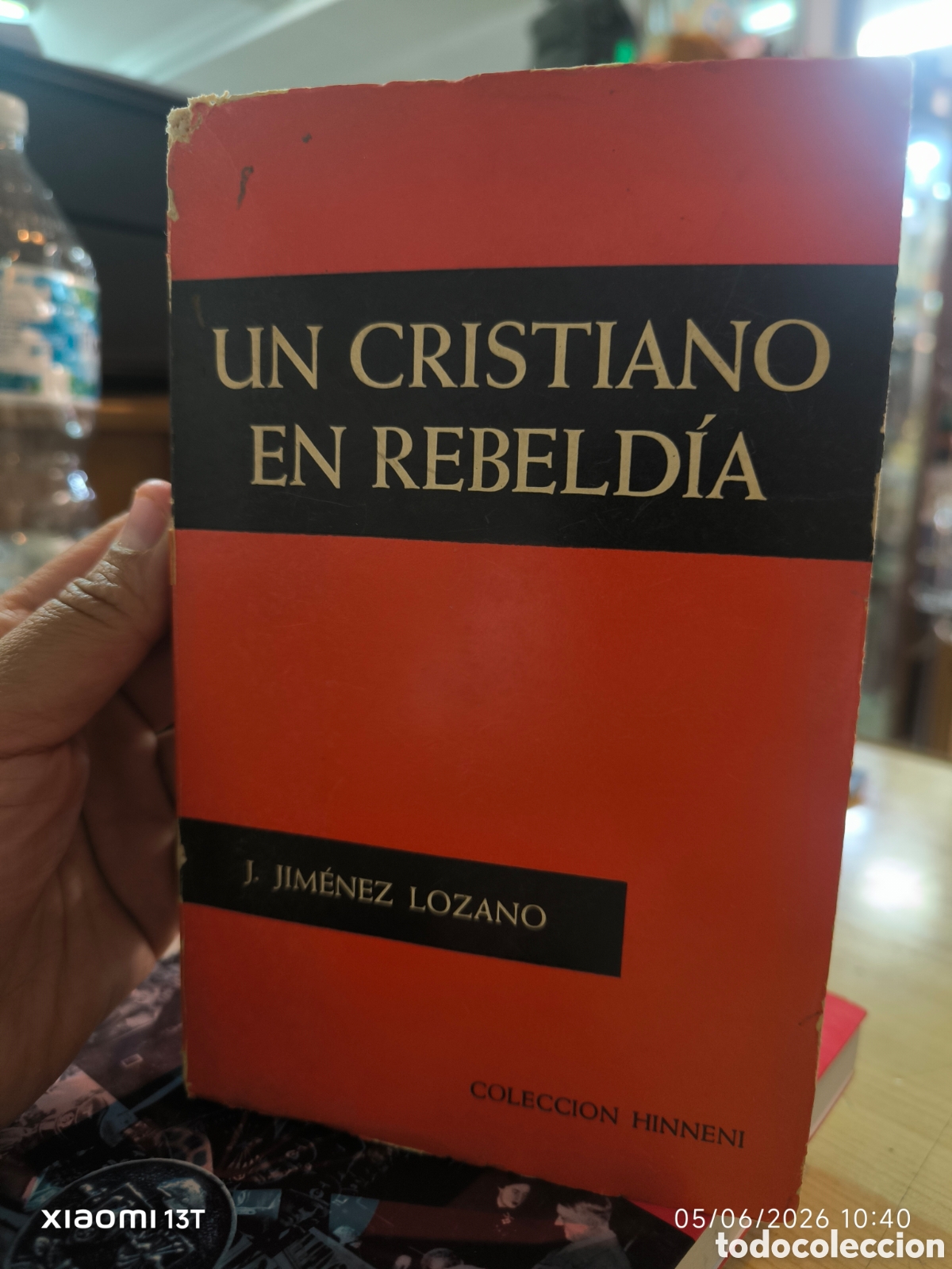 Libri antichi: Un cristiano en rebeld&iacute;a