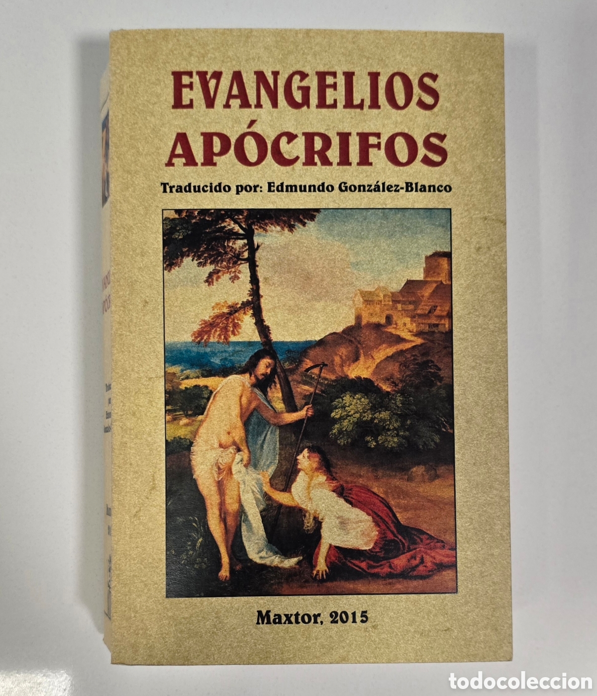 Libros antiguos: Evangelios Ap&oacute;crifos Edmundo Gonz&aacute;lez-Blanco Nicodemo Tom&aacute;s Santiago Maxtor 2015 ap&oacute;crifos biblia
