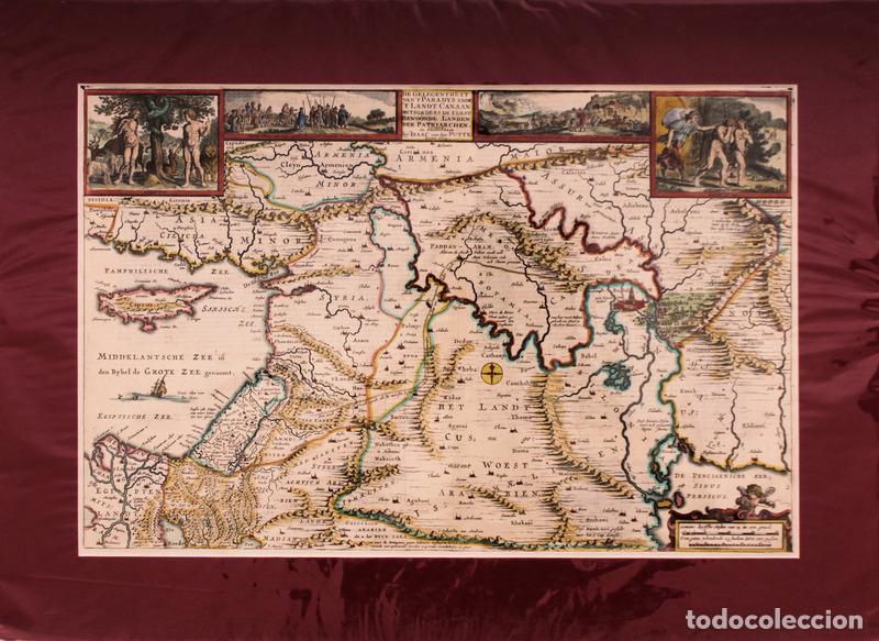 Antiquarische B&uuml;cher: PUTTE. (Isaac van der) - CARTOGRAFIA - S&Eacute;CULO XVIII - TERRA SANTA / CARTOGRAPHY - 18th CENT. - HOLY