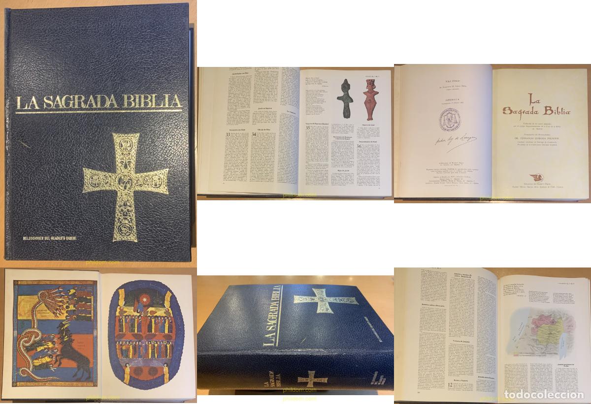 Libros antiguos: La Sagrada Biblia Selecciones del Reader's Digest 1969