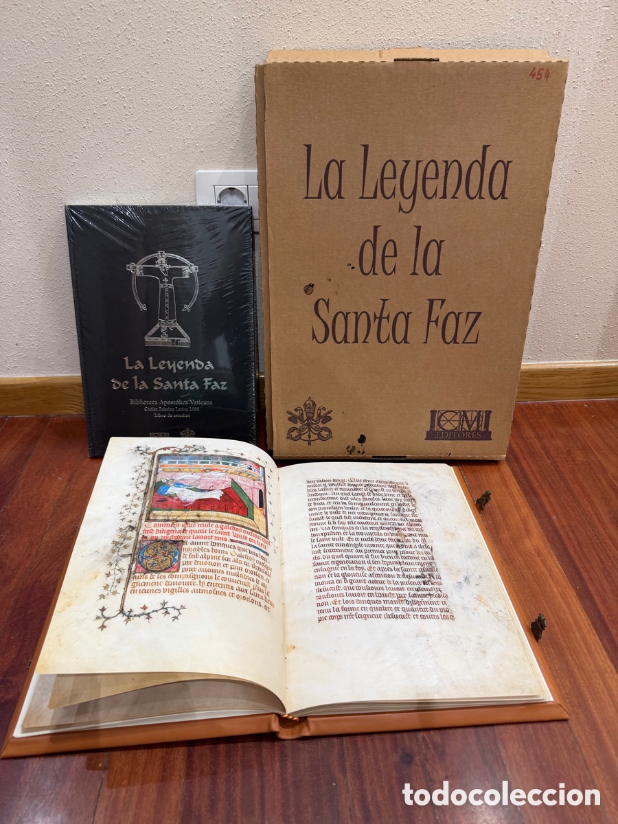 Libros antiguos: Facs&iacute;mil C&oacute;dice &rdquo;La Leyenda de la Santa Faz&rdquo; - Edici&oacute;n Limitada