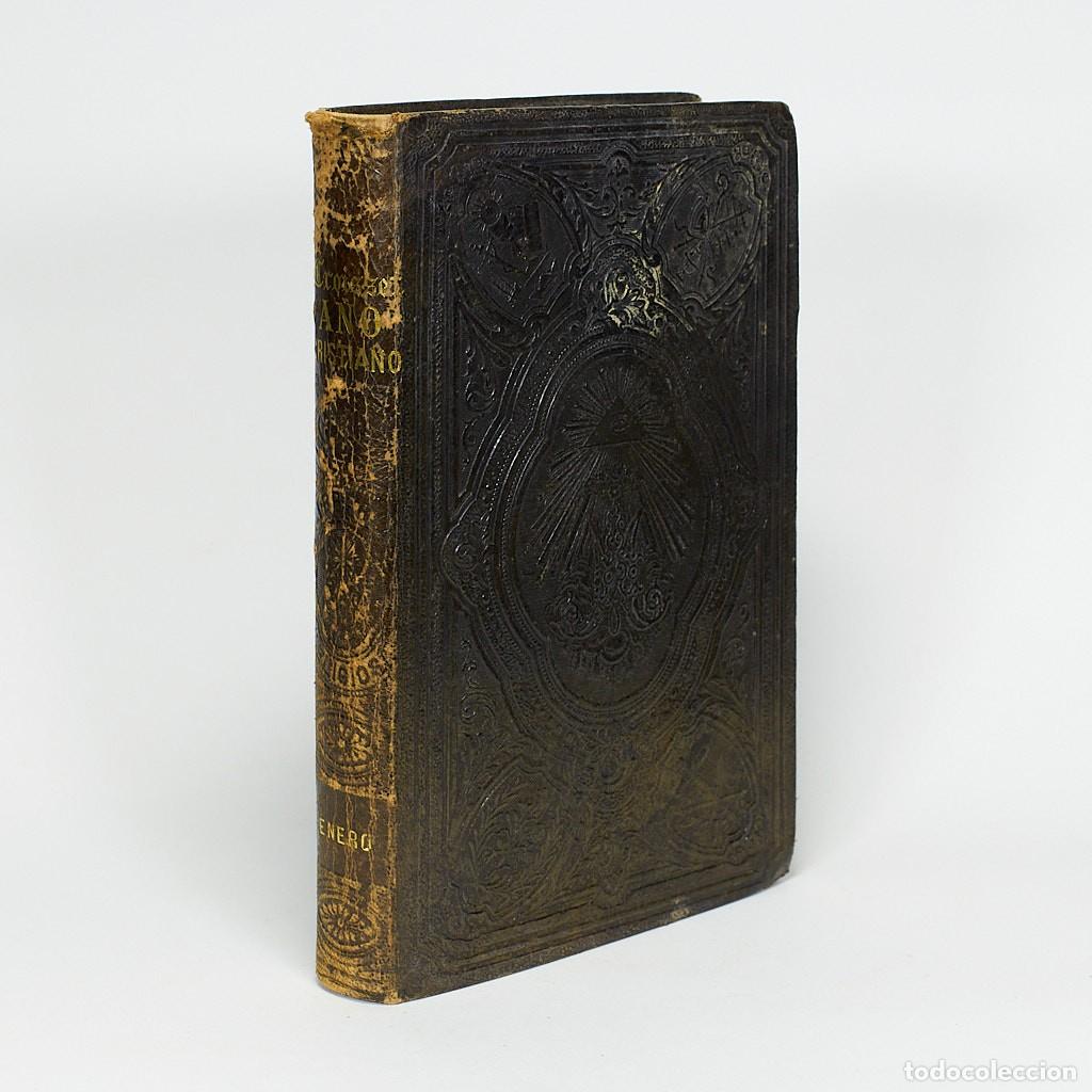 Libros antiguos: Libro A&ntilde;o Cristiano - Enero - Juan Croisset - 1862 - Muy buen estado