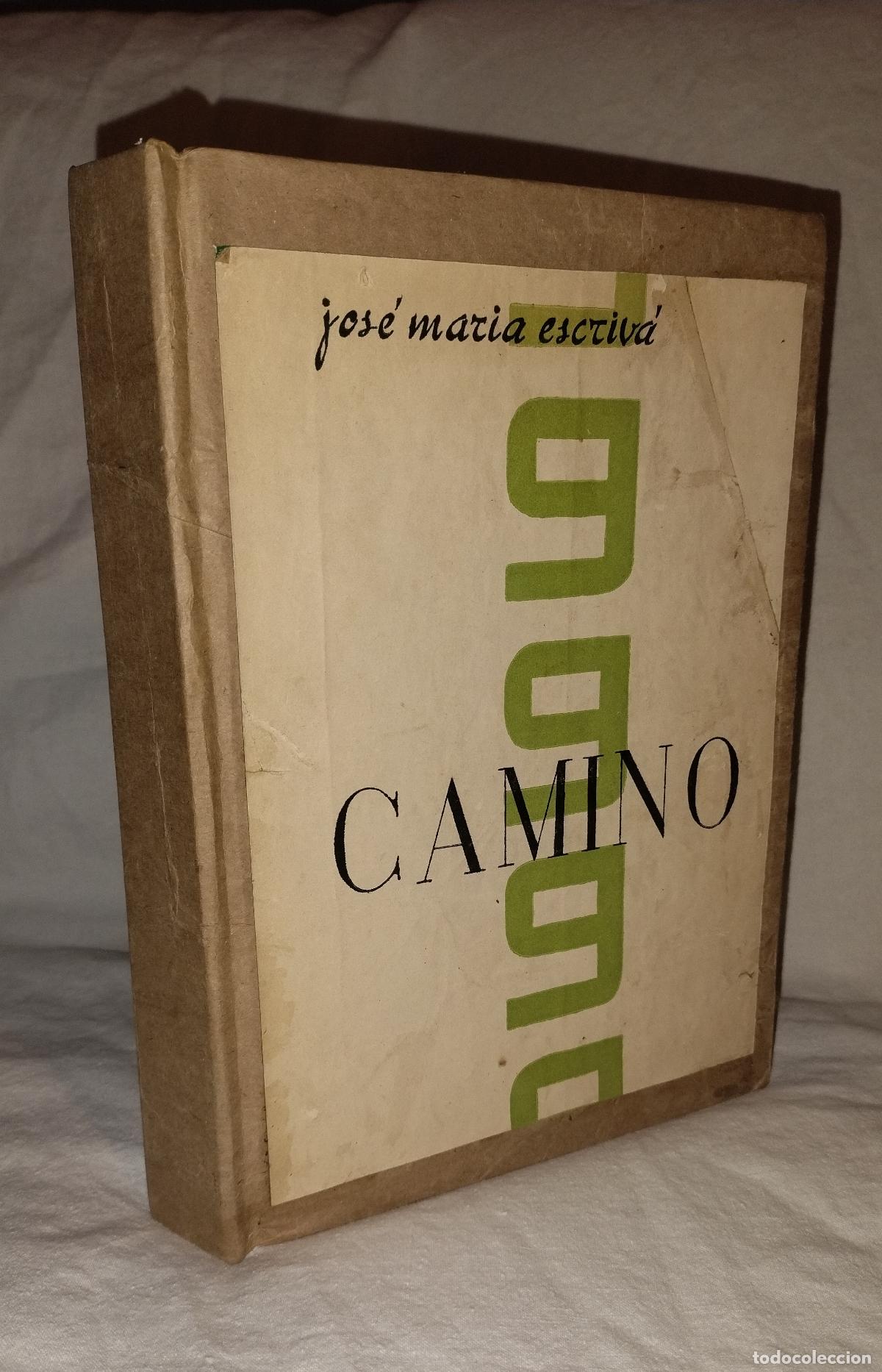 Libros antiguos: CAMINO - 1 EDIC A&Ntilde;O 1939 - JOSE MARIA ESCRIVA - EXCEPCIONAL.