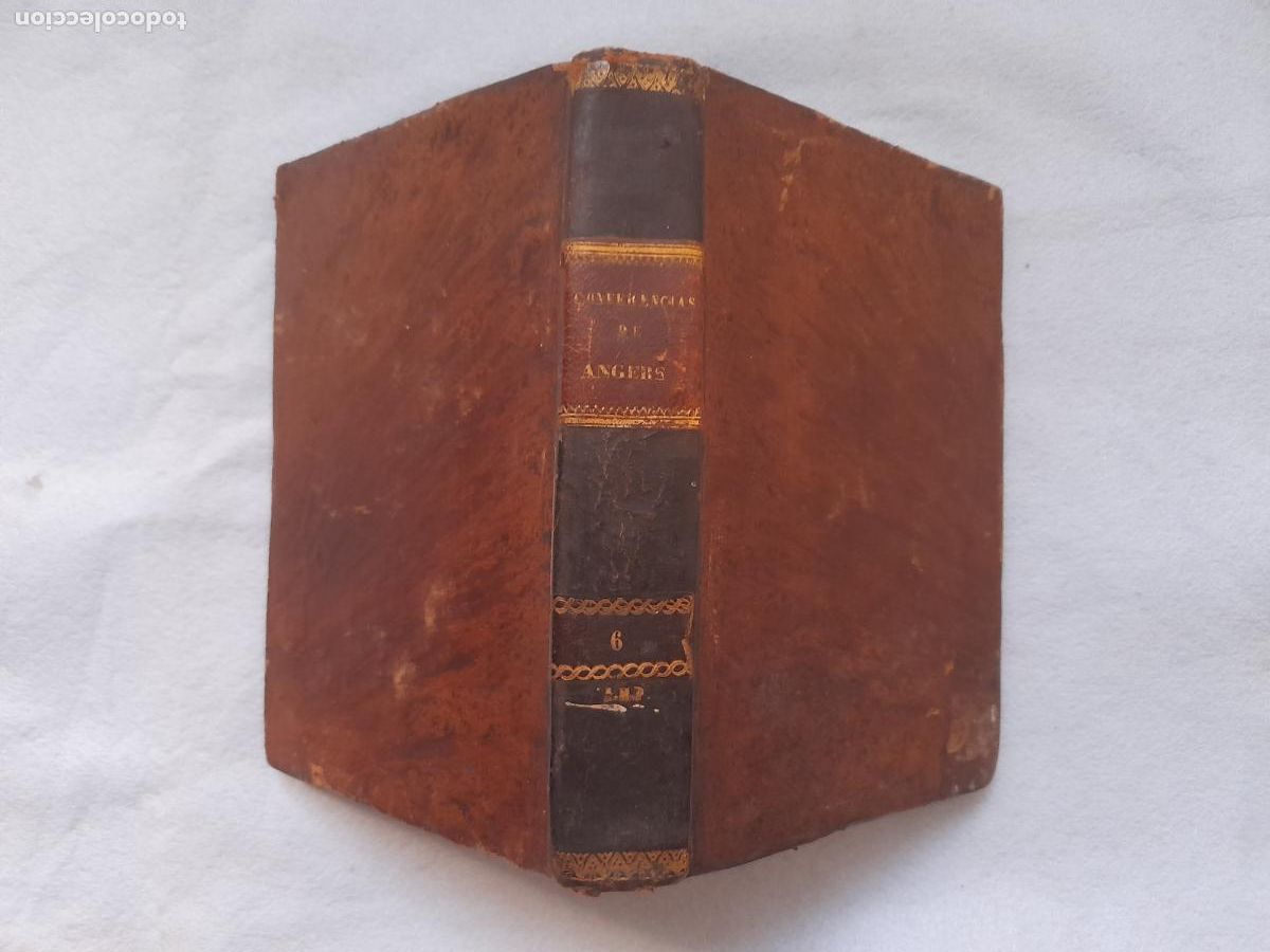 Old books: Conferencias Eclesi&aacute;sticas de la Di&oacute;cesi de Angers. A&ntilde;o 1833