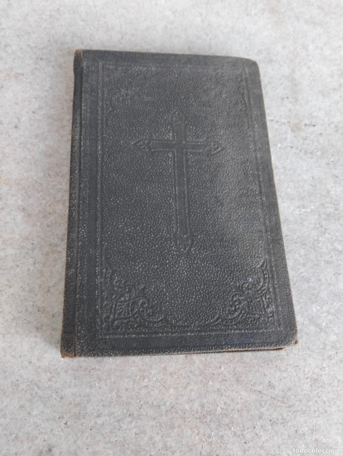Old books: Devocionario manual arreglado por algunos padres de la compa&ntilde;&iacute;a de Jes&uacute;s 1889