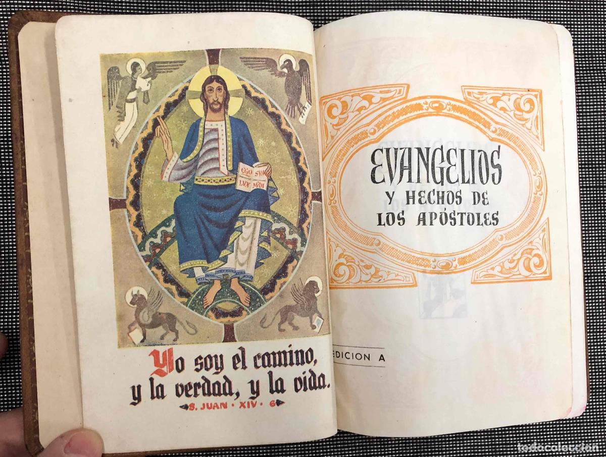 Libros antiguos: EVANGELIOS Y HECHOS DE LOS APOSTOLES. 1941