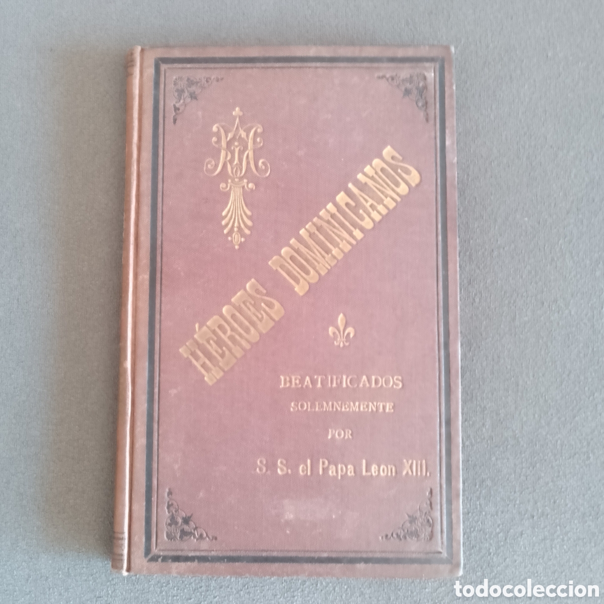 Libros antiguos: LIBRO ANTIGUO 1893 HEROES DOMINICANOS BEATIFICADOS SOLEMNEMENTE POR EL PAPA LEON XIII