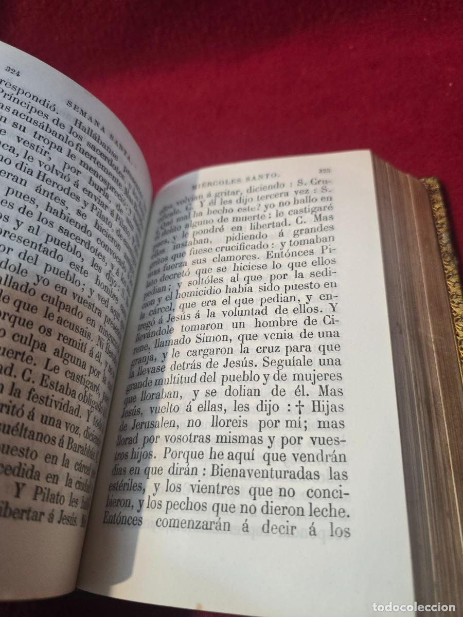 Libros antiguos: NUEVO EUCOLOGIO ROMANO . DEVOCIONARIO COMPLETO. - Foto 8