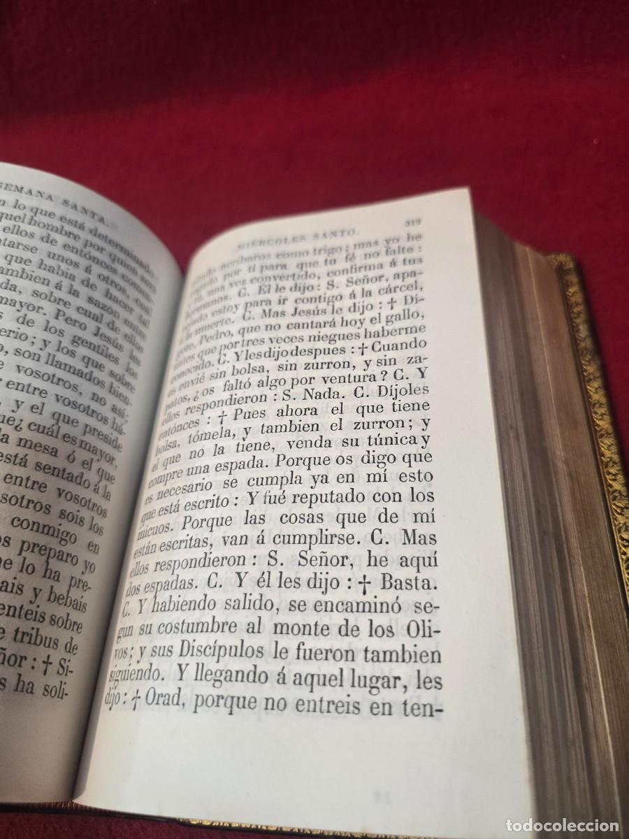 Libros antiguos: NUEVO EUCOLOGIO ROMANO . DEVOCIONARIO COMPLETO. - Foto 9