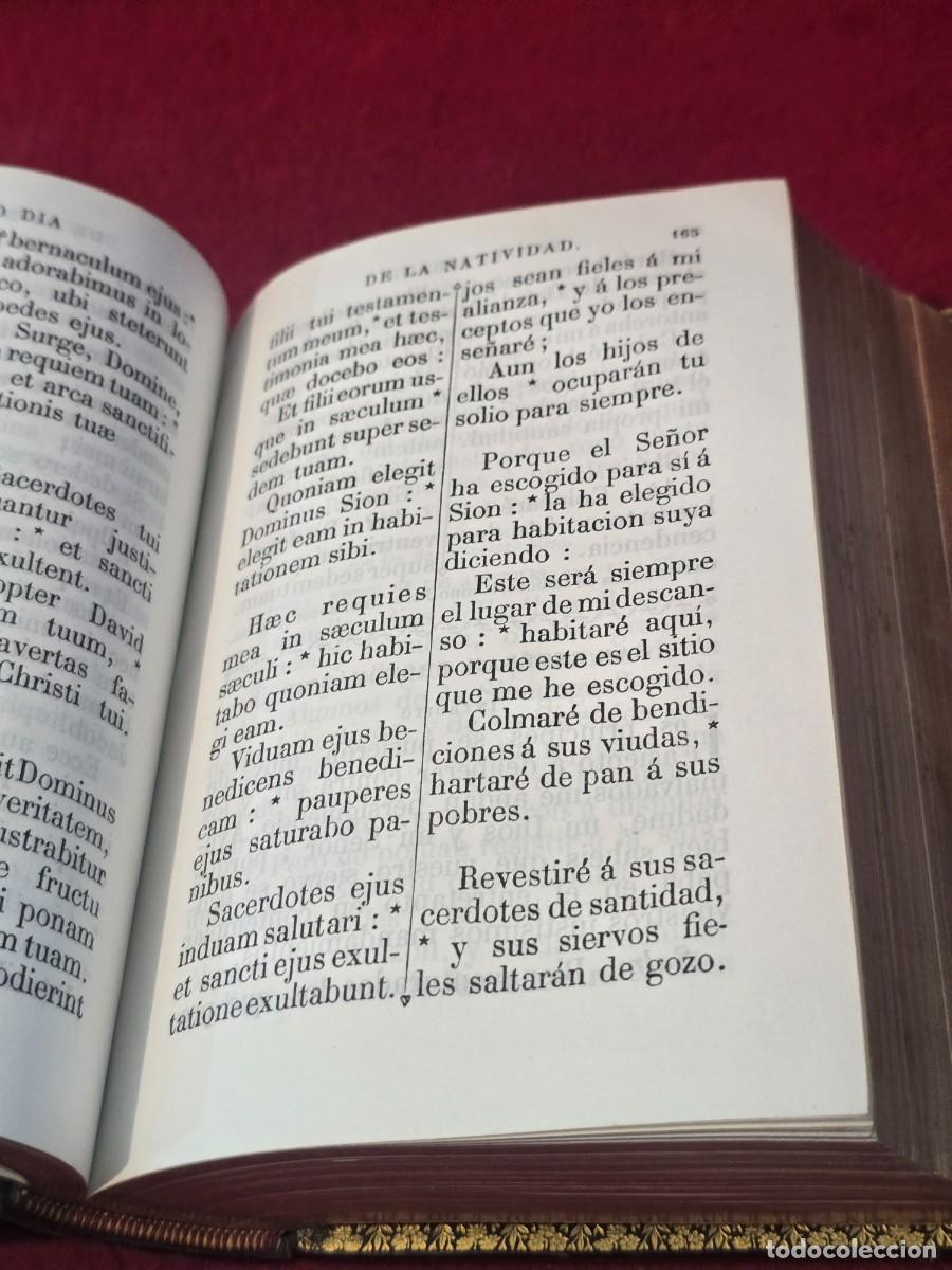 Libros antiguos: NUEVO EUCOLOGIO ROMANO . DEVOCIONARIO COMPLETO. - Foto 10