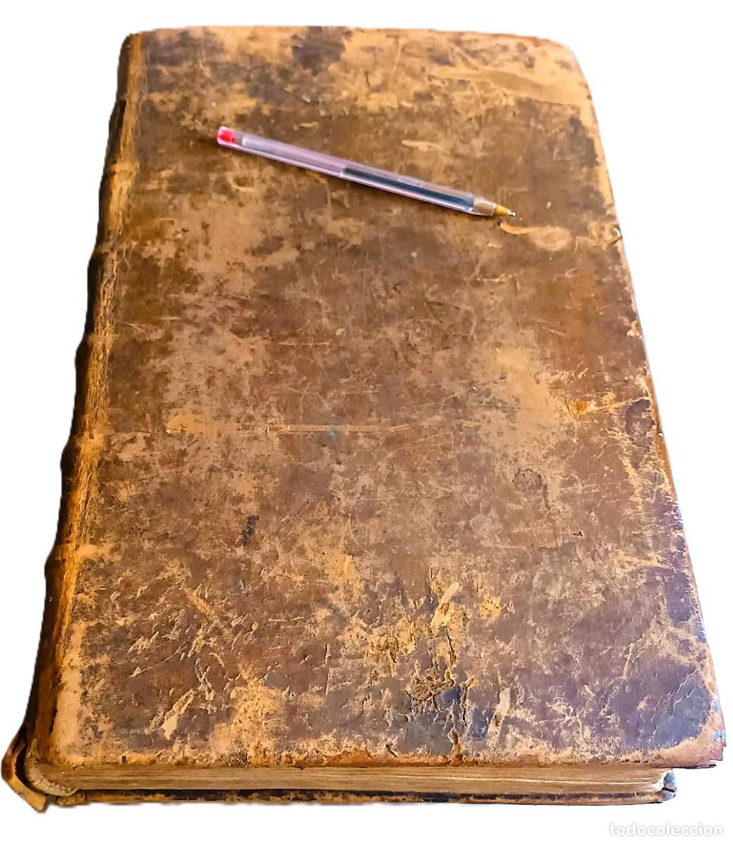 Libros antiguos: A&ntilde;o 1741. Las vidas de los santos para todos los d&iacute;as del a&ntilde;o. Croiset. In Folio. 36 cm.