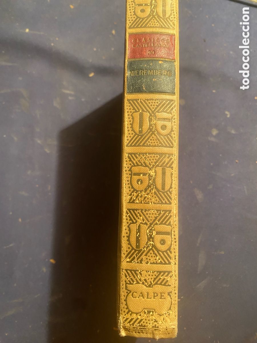 Libros antiguos: NIEREMBERG: - EPISTOLARIO - (CLASICOS CASTELLANOS, 1915)