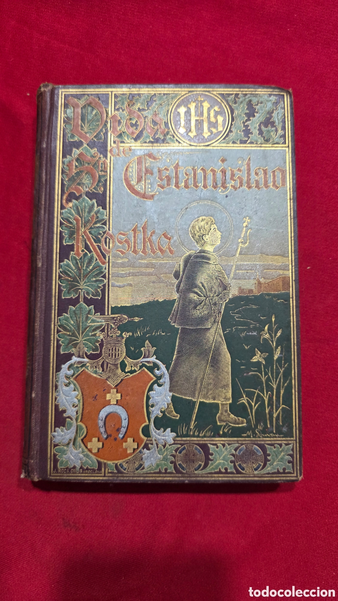 Antiquarische B&uuml;cher: VIDA DE ESTANISLAO KOSTKA a&ntilde;o 1893