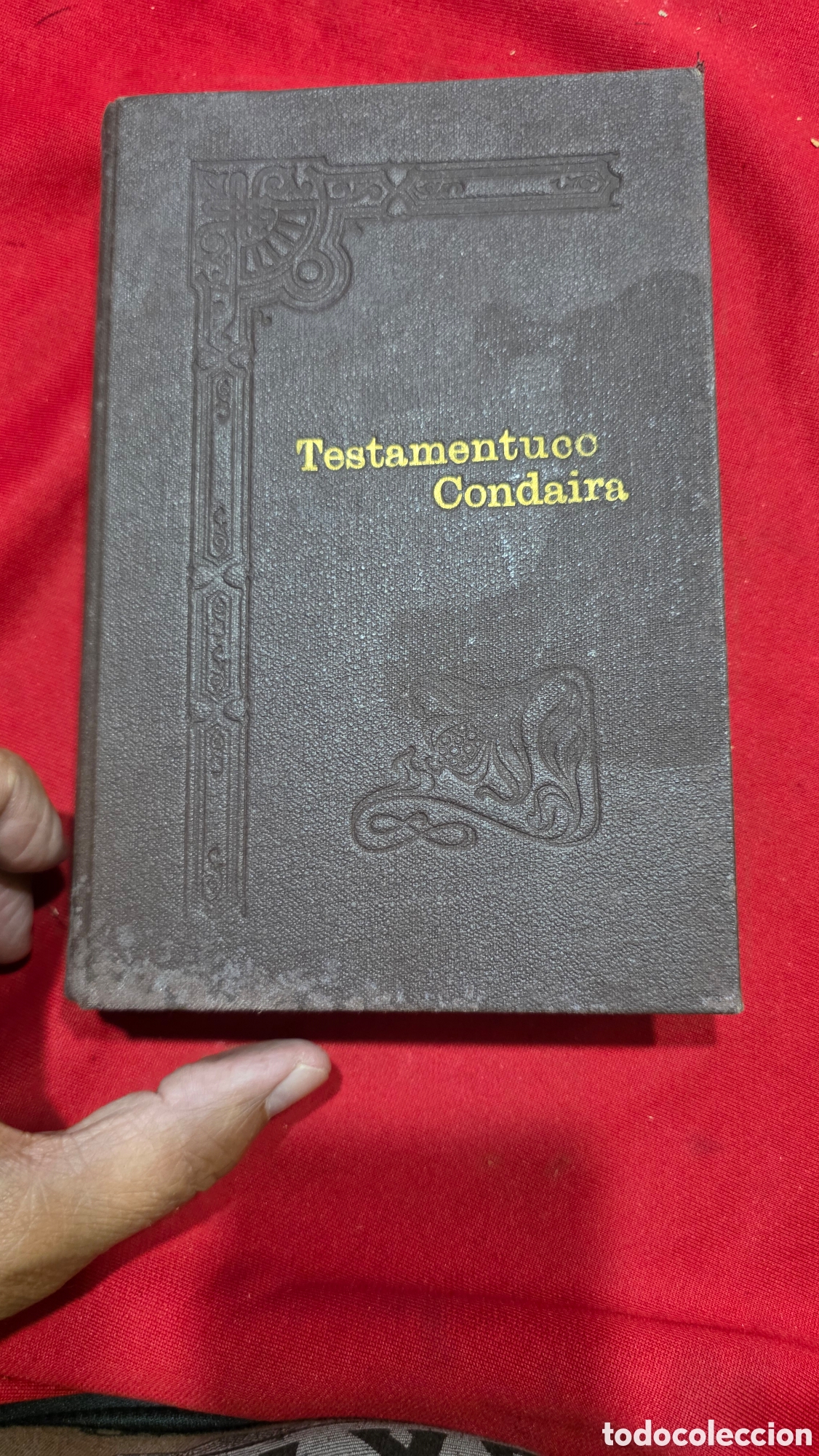 Libros antiguos: TESTAMENTU ZAR TA BERRICO CONDAIRA