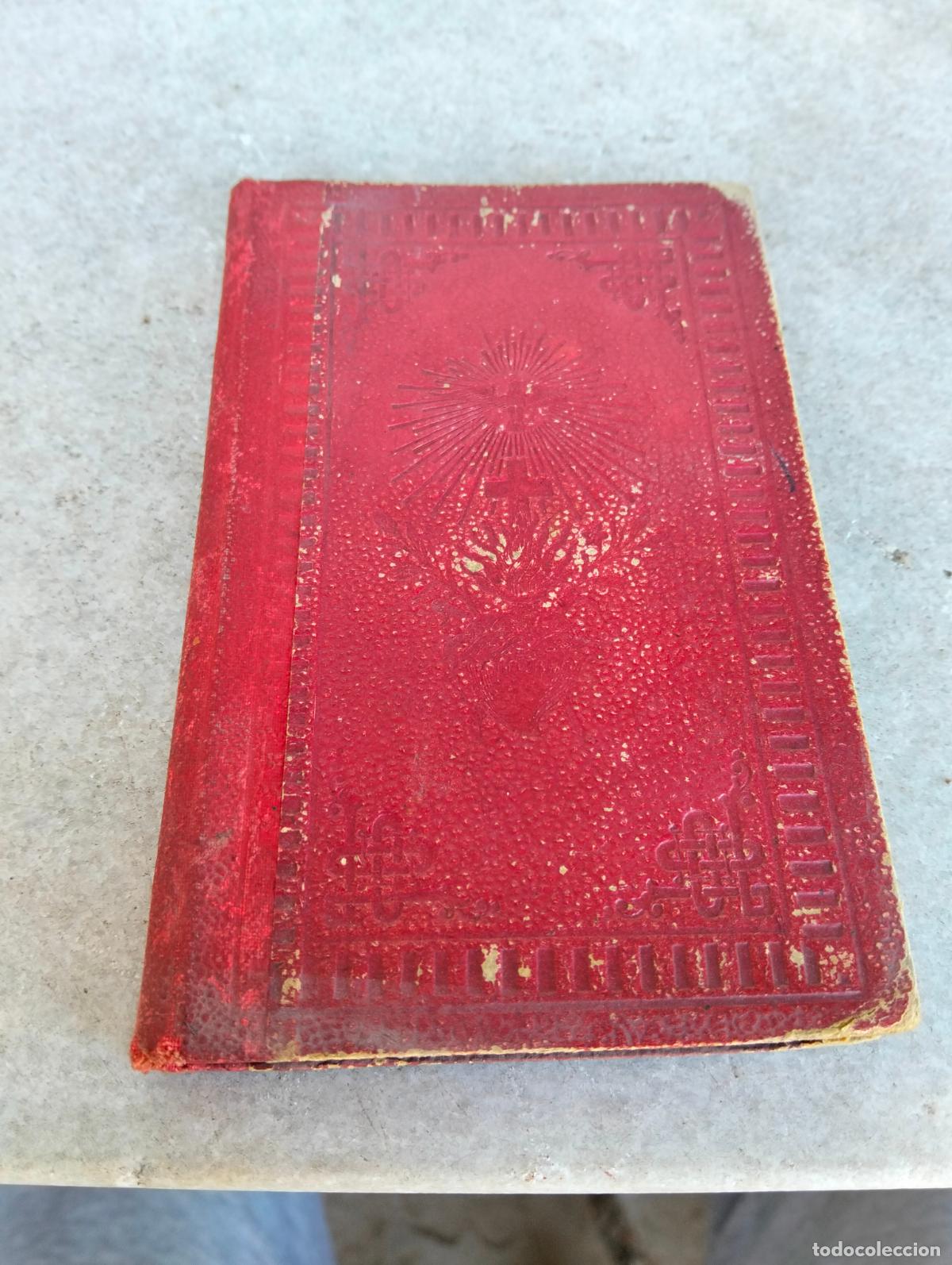 Old books: El devoto del sagrado coraz&oacute;n de jes&uacute;s madrid 1890