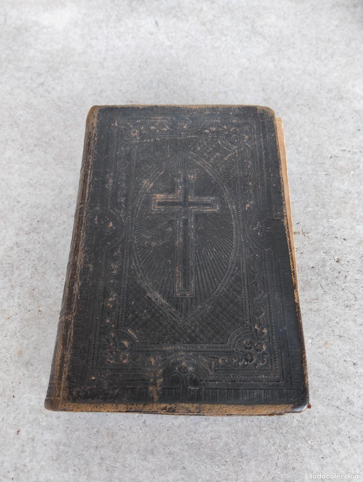 Libros antiguos: Camino recto y seguro para llegar al cielo complet&iacute;simo devocionario antonio maria claret 1883
