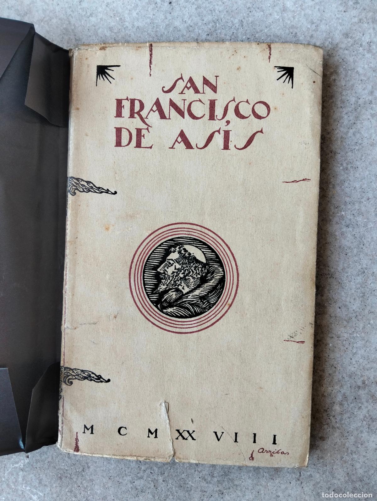 Libros antiguos: San Francisco de As&iacute;s vidas populares apostolado de la prensa