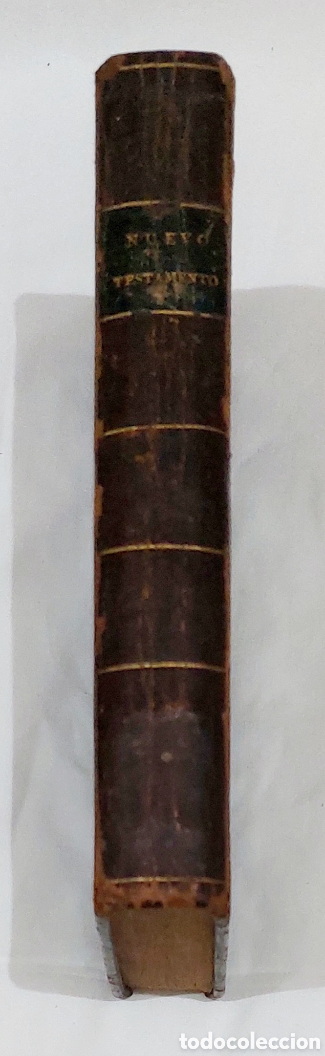Libri antichi: Libro Nuevo Testamento del a&ntilde;o 1823