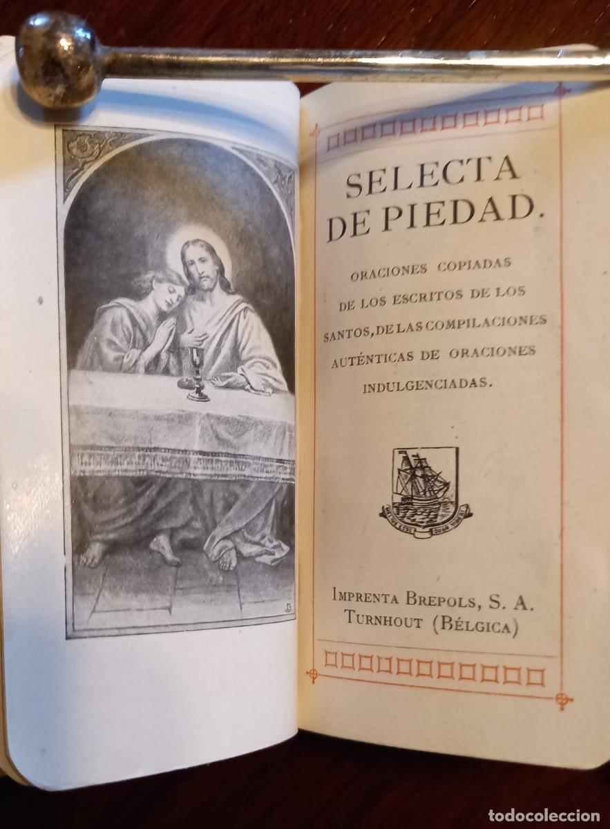 Libros antiguos: Devocionario &rdquo;Selecta de piedad&rdquo; a&ntilde;o 1913. - Foto 3