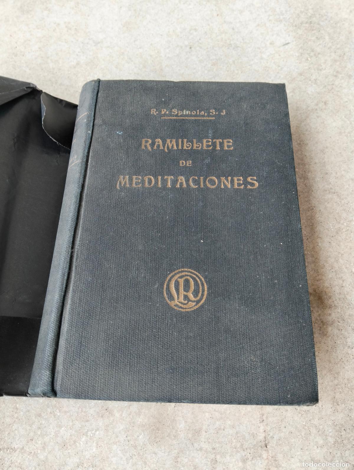 Libri antichi: Ramillete de meditaciones rp spinola sj para cada dia del a&ntilde;o fabio ambrosio spinola 1929