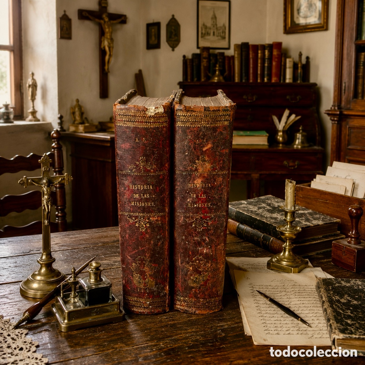 Libros antiguos: Historia de las Misiones (1863) &ndash; Ex Libris Pedro Suc&iacute;as