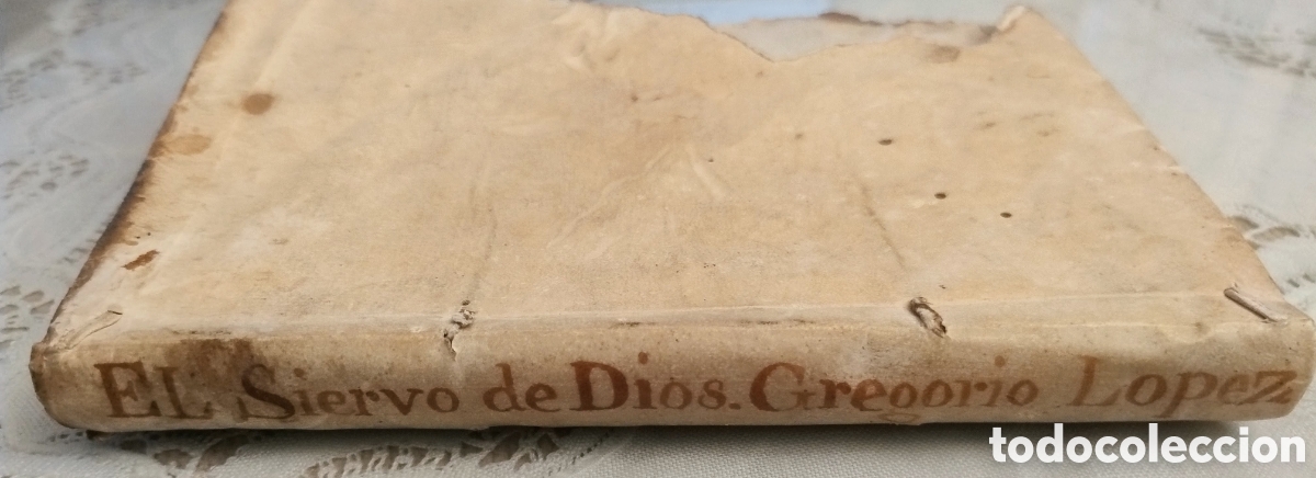 Old books: Apocalipsis. El siervo de Dios. Gregorio Lopez