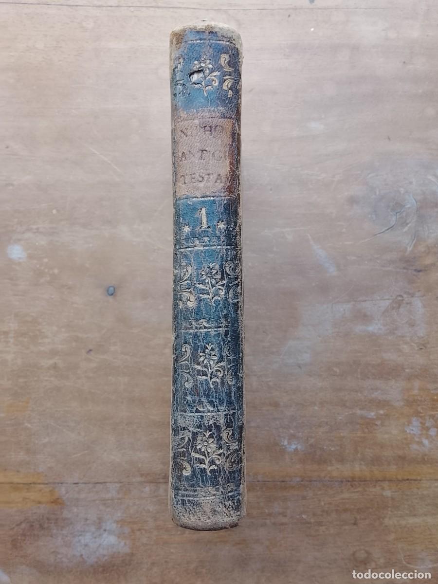 Libros antiguos: Compendio de la historia del antiguo testamento 1783, 272 p&aacute;ginas