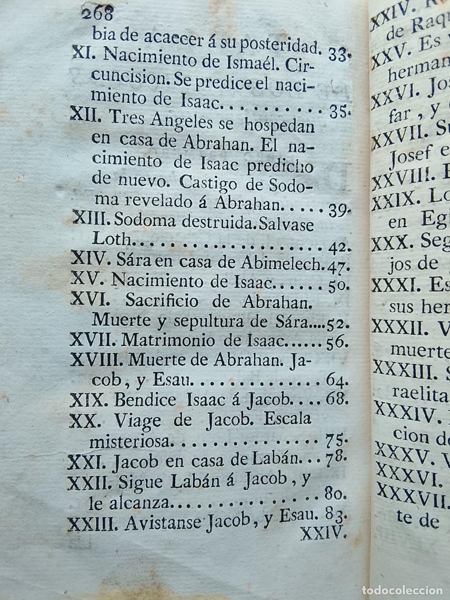 Libros antiguos: Compendio de la historia del antiguo testamento 1783 - Foto 9