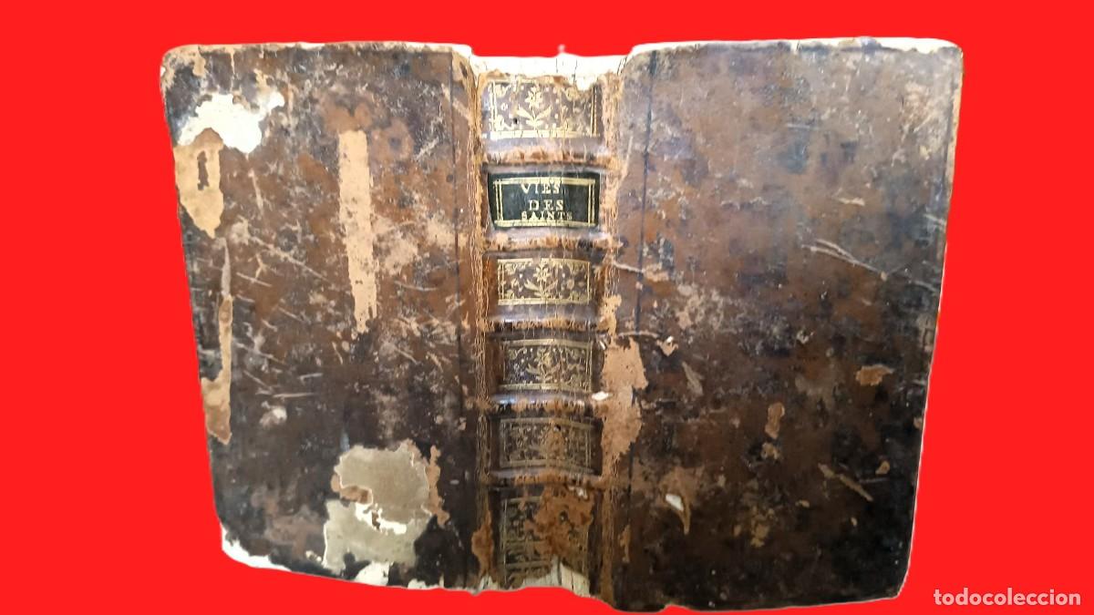 Libros antiguos: A&ntilde;o 1772. Vidas de santos.