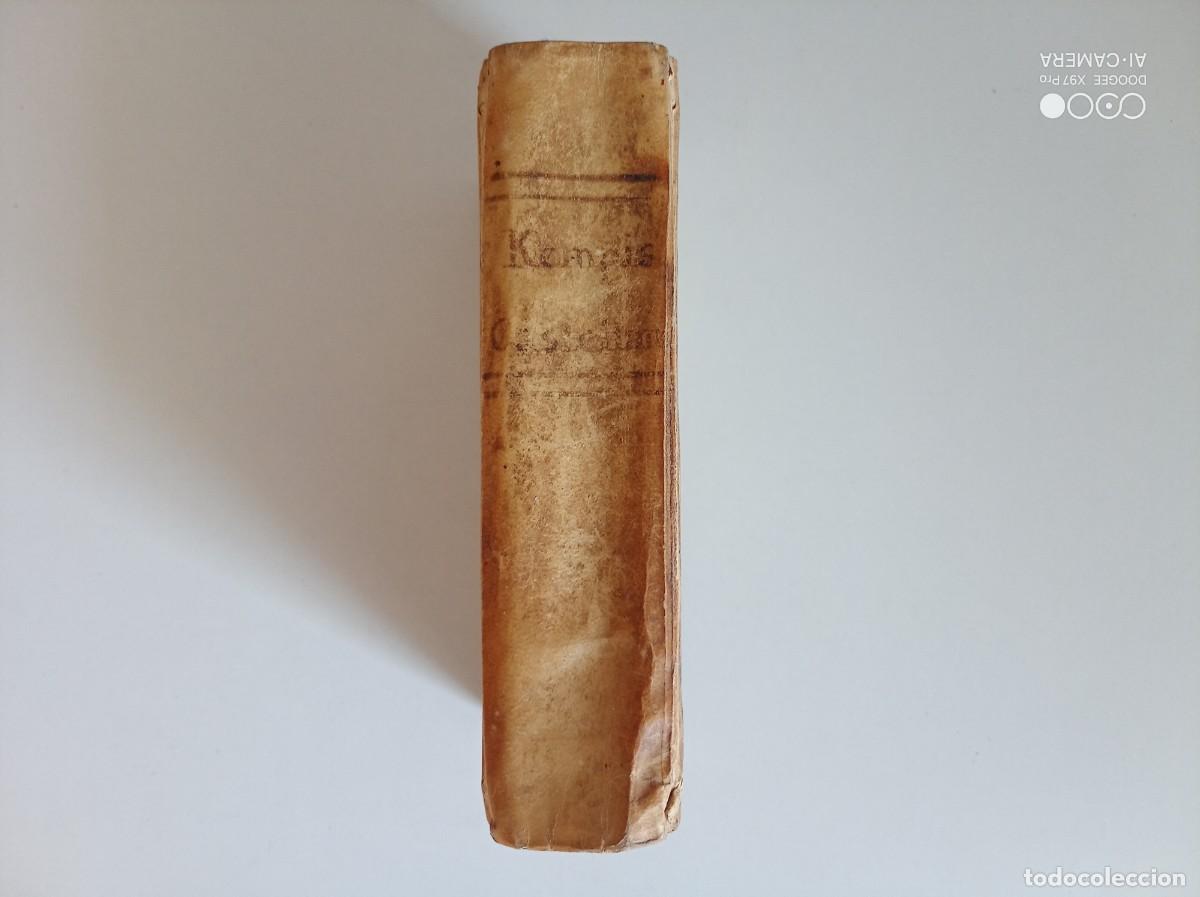 Libros antiguos: LIBRO MINIATURA DEL S. XVIII. DE LA IMITACI&Oacute;N DE CHRISTO DE KEMPIS. PERGAMINO. MULTITUD DE GRABADOS.