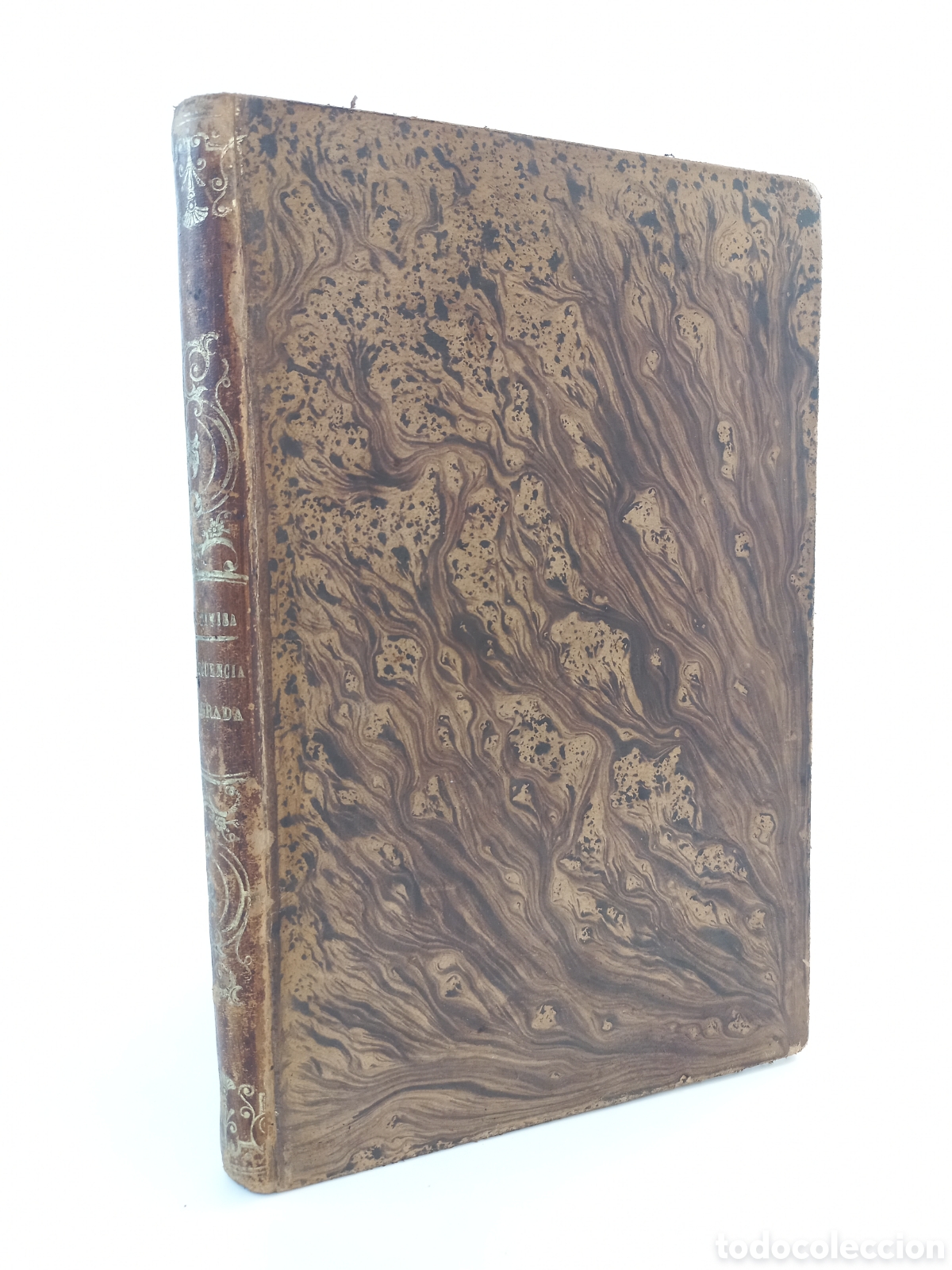 Libros antiguos: Compendio de Elocuencia Sagrada. Melchor de Tivisa. Librer&iacute;a Cat&oacute;lica, 1890.