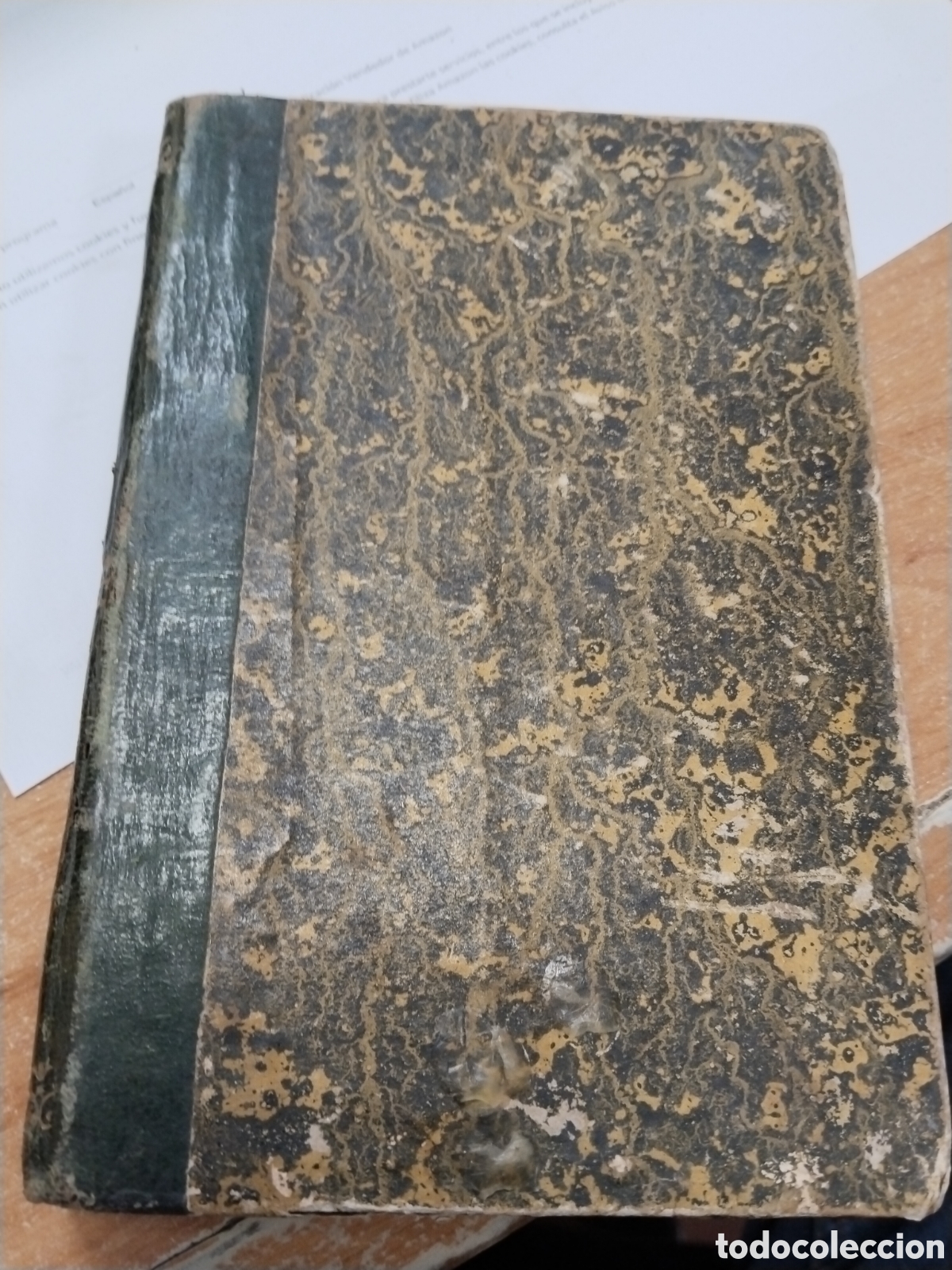 Libros antiguos: Elogios del primer ministro de Dios el arc&aacute;ngel ese punto Miguel 1851