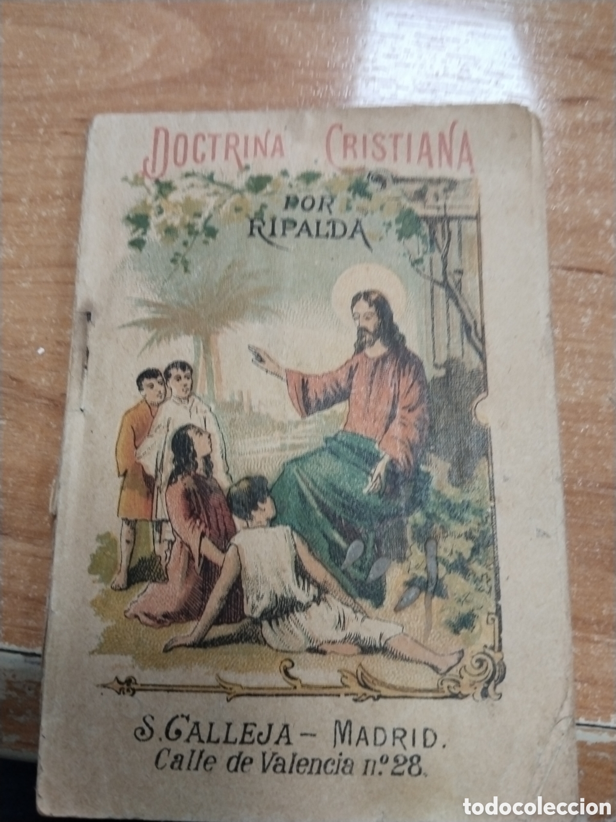 Libros antiguos: Doctrina cristiana por ripalda libro tama&ntilde;o peque&ntilde;o