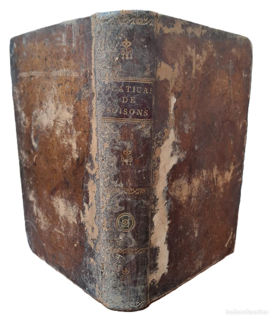 Libros antiguos: OBISPO SOISONS. Instrucciones o platicas para los domingos y fiestas del a&ntilde;o. Madrid. 1791.