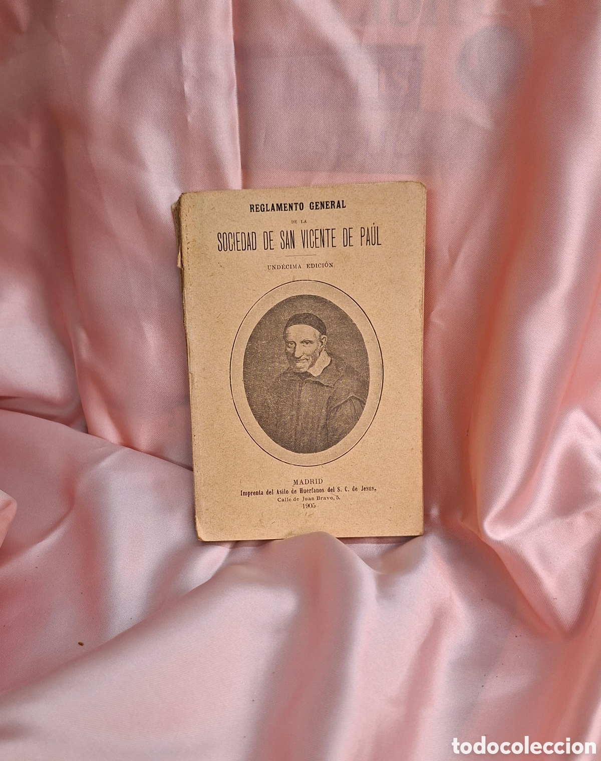 Libros antiguos: Reglamento General de la Sociedad de San Vicente de Pa&uacute;l 1903/1905