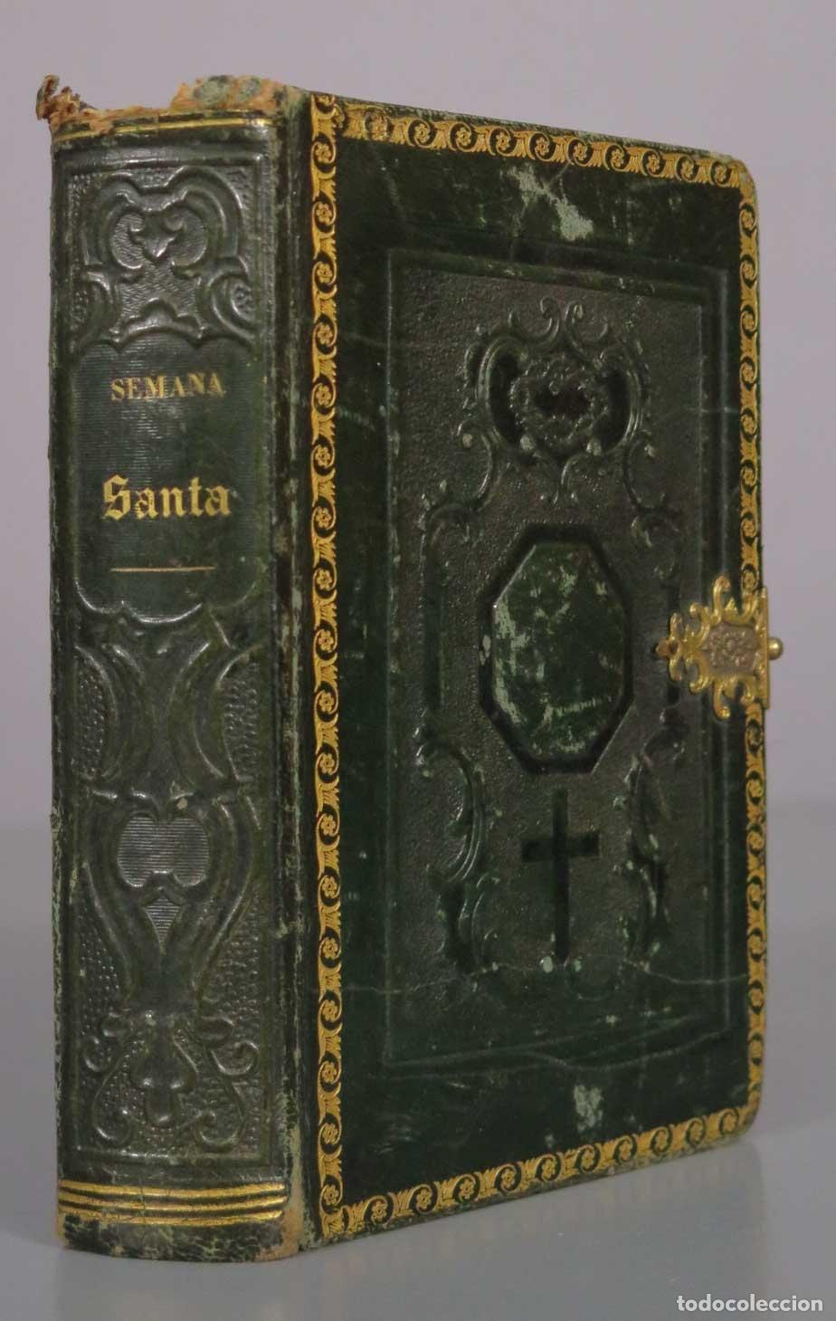 Libros antiguos: Oficio de la Semana Santa y Semana de Pascua - Josef Rigual - Imprenta Real 1806