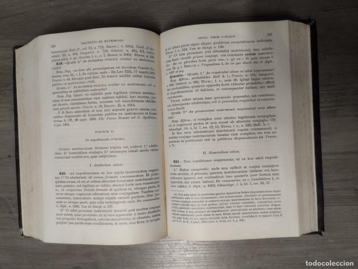 Libros antiguos: Compendium Theologiae Moratis - Foto 9