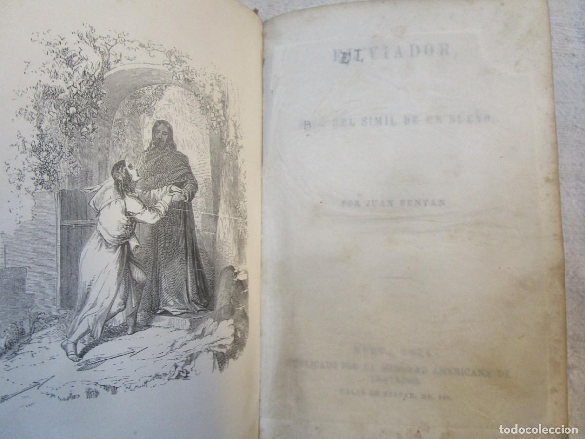 Libros antiguos: BUNYAN, Juan El Viador, bajo del s&iacute;mil de un sue&ntilde;o. Nueva York -,s/f - Soc. Americana de Tratados.