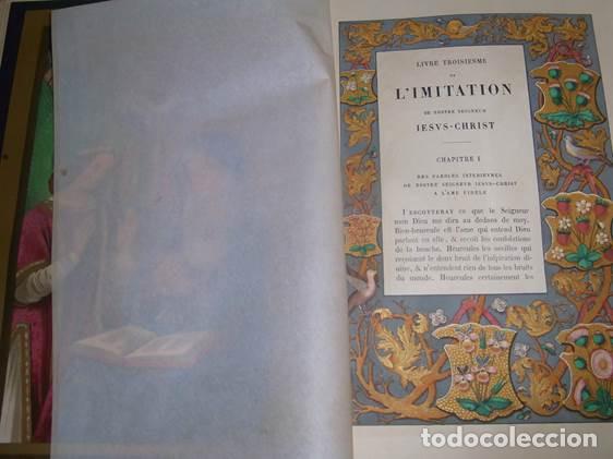 Libros antiguos: LImitation de J&eacute;sus-Christ - Foto 13