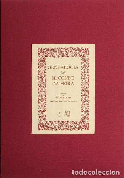 Libros antiguos: GENEALOGIA DO III CONDE DA FEIRA. [fac-simile]