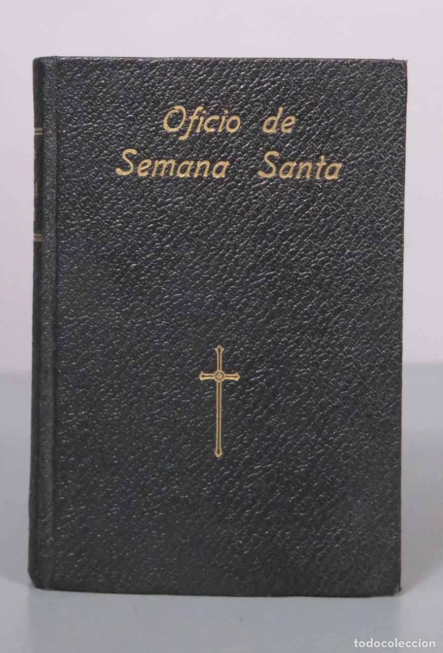 Livres anciens: Oficio de la Semana Santa y Semana de Pascua en lat&iacute;n y castellano - Joaqu&iacute;n Bast&uacute;s - Imprenta Elzev