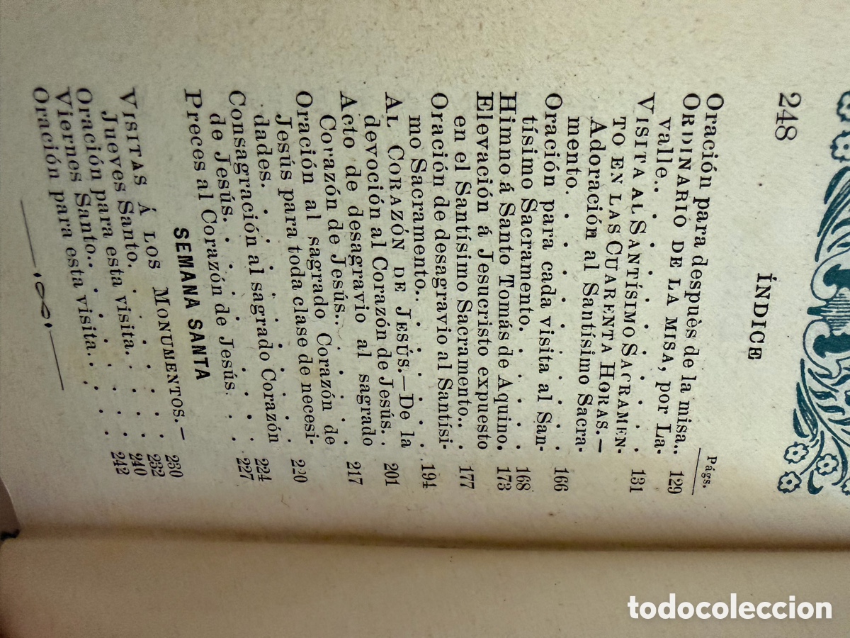 Libros antiguos: Libro llave del para&iacute;so - Foto 6