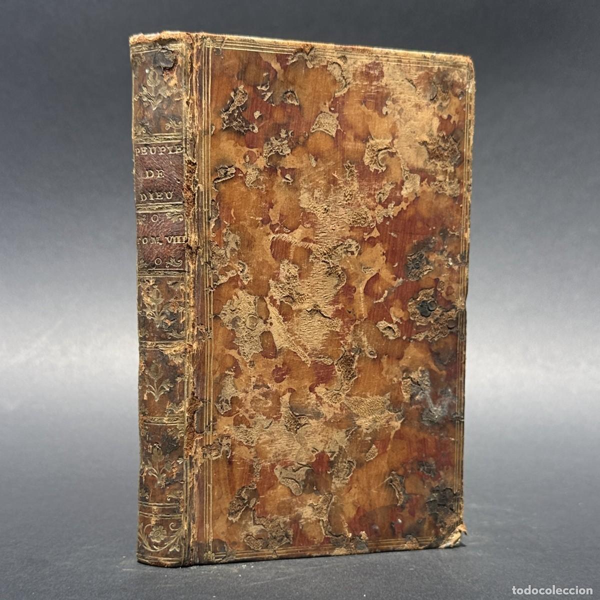Libros antiguos: a&ntilde;o 1753 - HISTORIA DEL PUEBLO DE DIOS - VIDA DE CRISTO - EVANGELIOS
