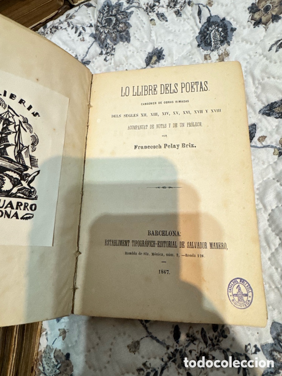 Libros antiguos: 5 libros antiguos 1700 1800 - Foto 3