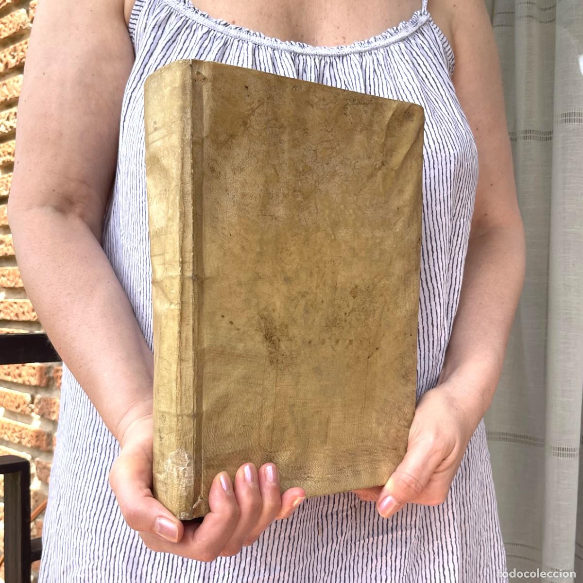 Old books: A&ntilde;o 1796 - Paratitla Juris Canonici sive Decretalium - Pergamino - Mas de Mora - Barbastro