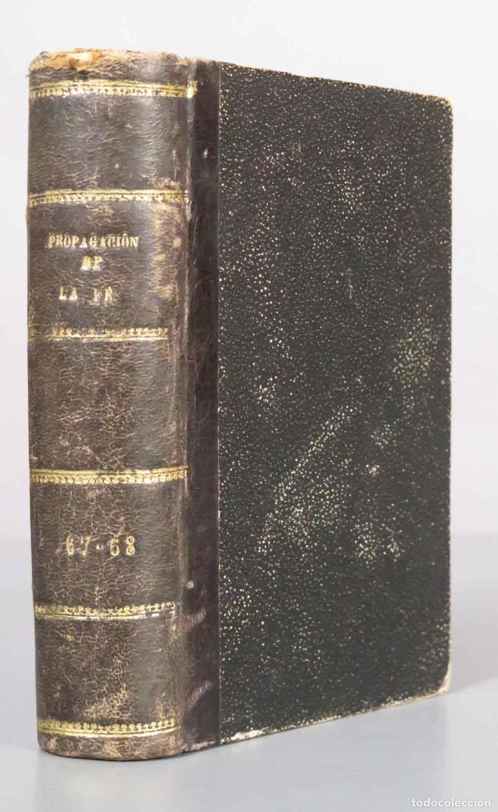 Libros antiguos: Anales de la Propagaci&oacute;n de la F&eacute; - Tomo Sesenta y Siete 1895