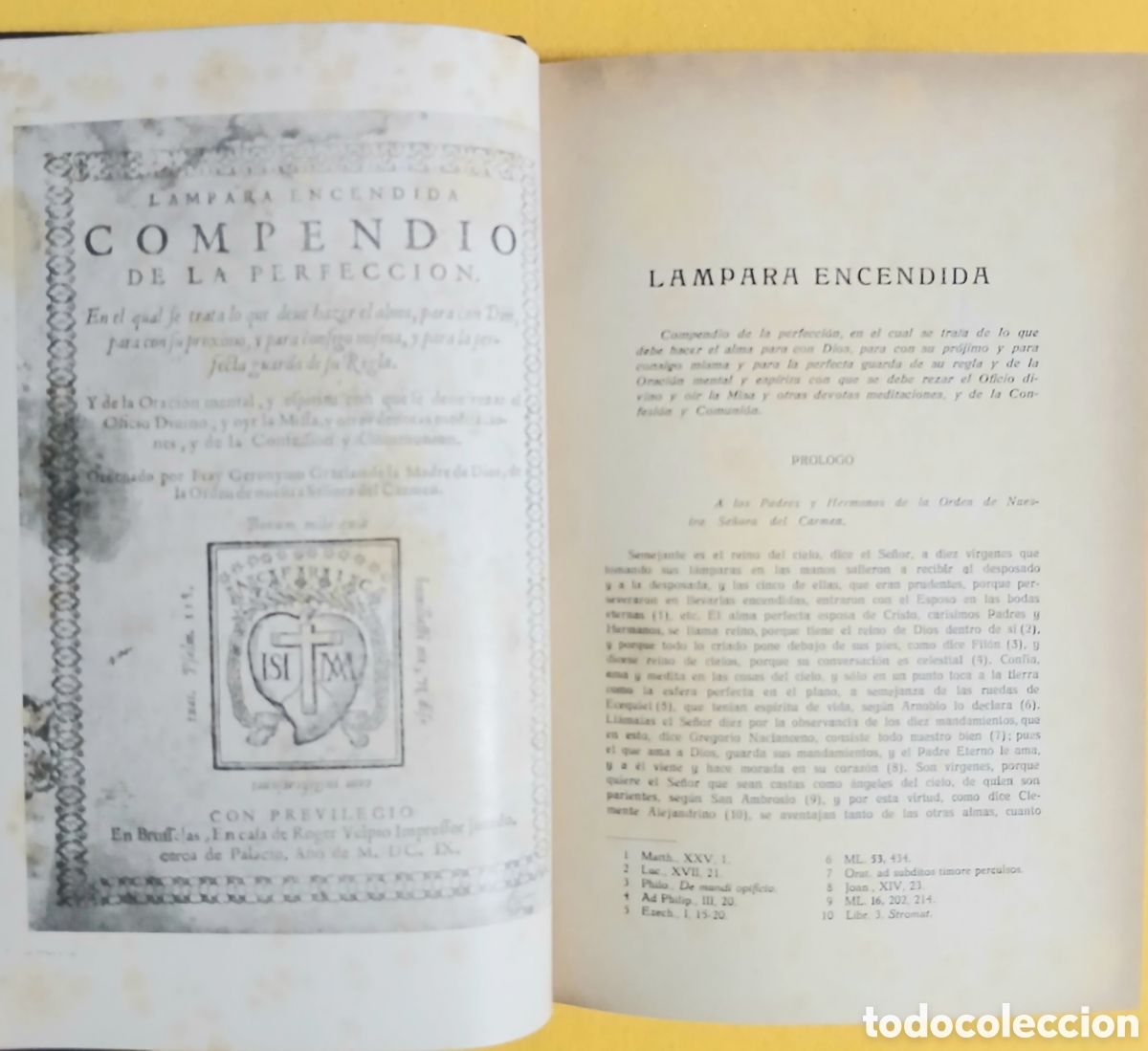 Libros antiguos: Obras del P. JERONIMO GRACIAN, T.II - Foto 6