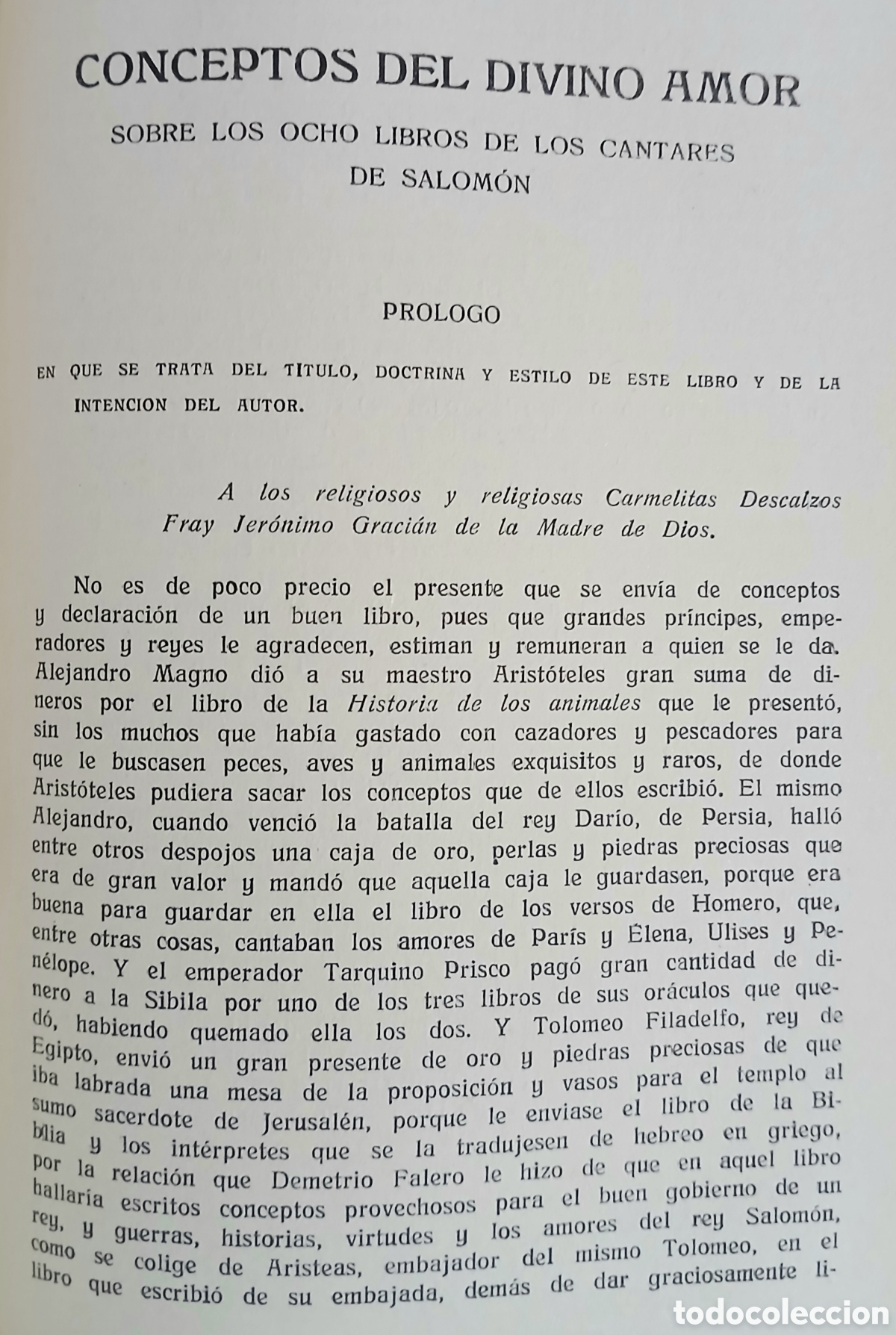 Libros antiguos: Obras del P. JERONIMO GRACIAN, T.II - Foto 7